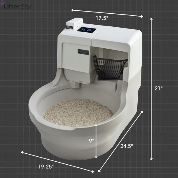 CatGenie - AI assisted litter box, Automatic litter Litter Star